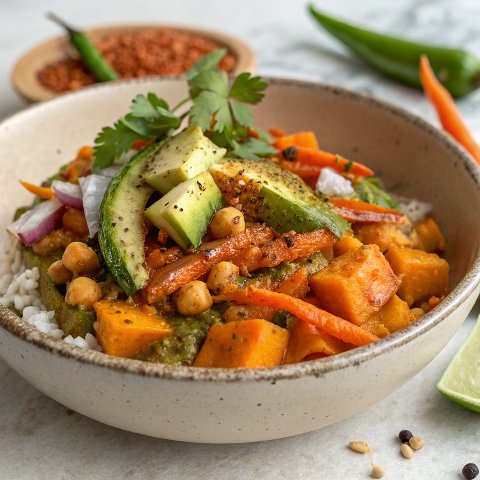 5-Ingredient Sweet Potato Curry