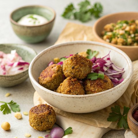Air fryer falafel