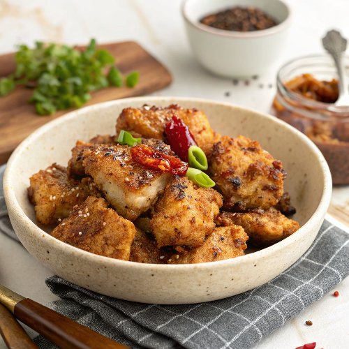 Air fryer salt & pepper chicken