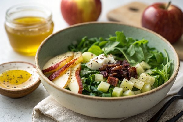 Apple Cider and Smoked Olive Oil Vinaigrette