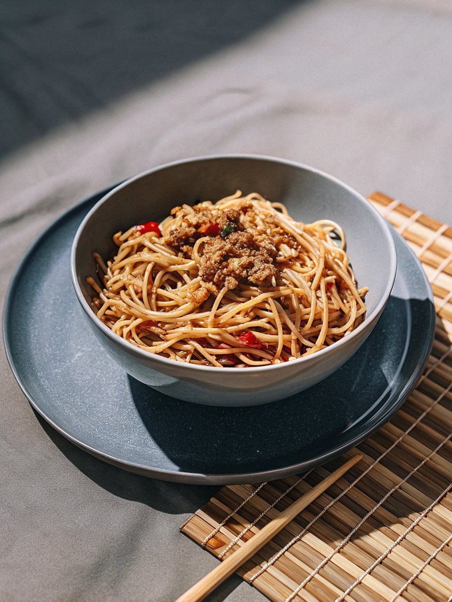 Black Sesame Dan Dan Noodles