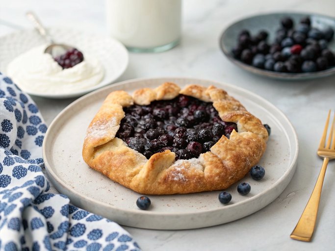 Blueberry Galette
