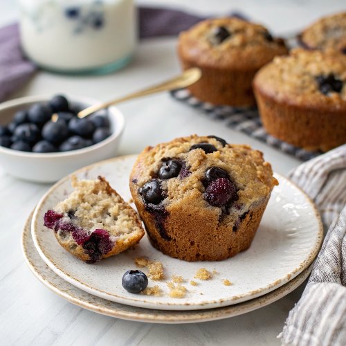 Blueberry Oatmeal Muffins