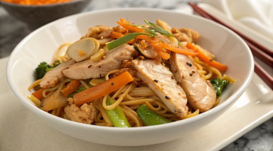 Chicken Lo Mein