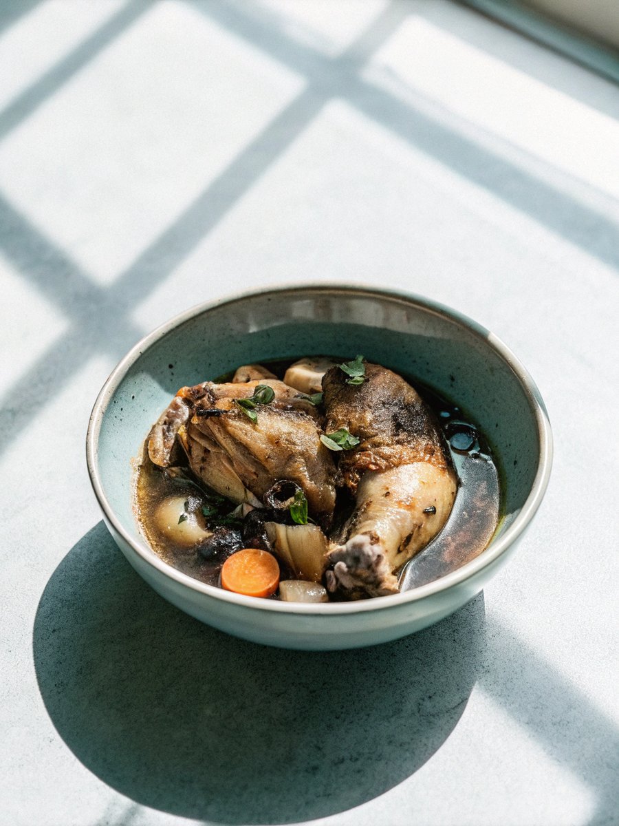 Chicken & mushroom hotpot