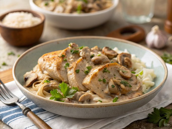 Chicken Stroganoff