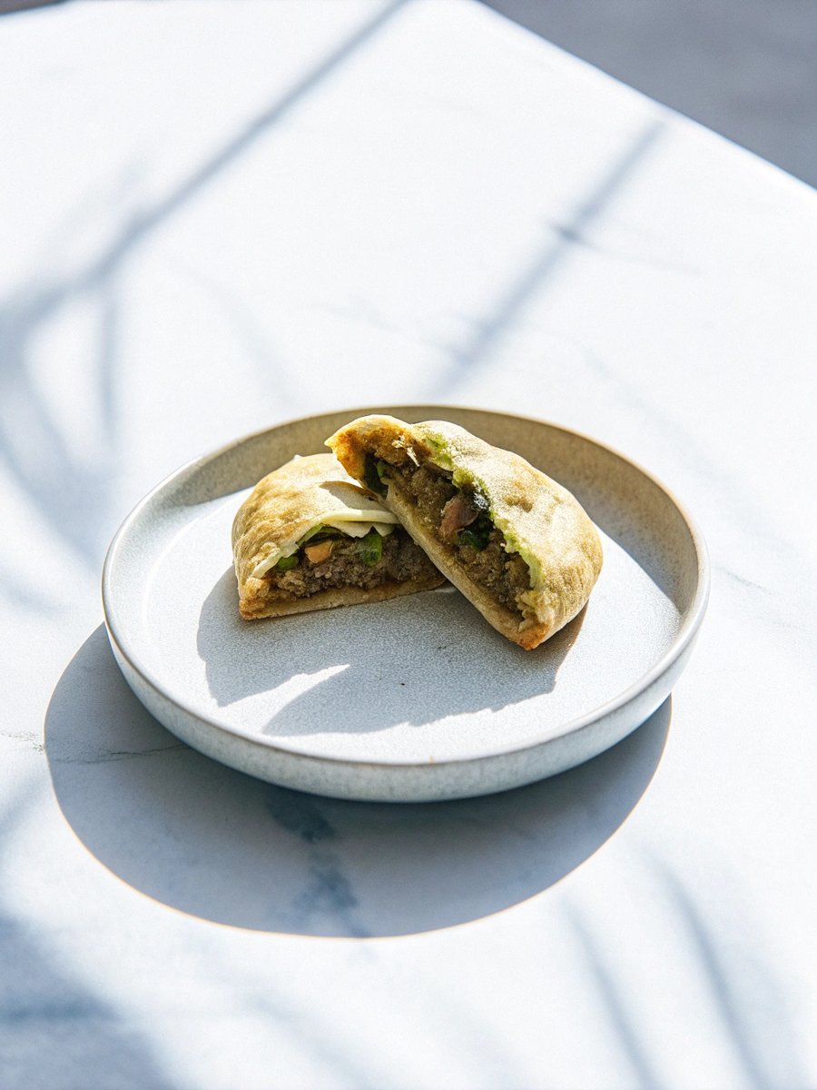 Chinese Beef Meat Pie (Xian Bing, 牛肉馅饼)