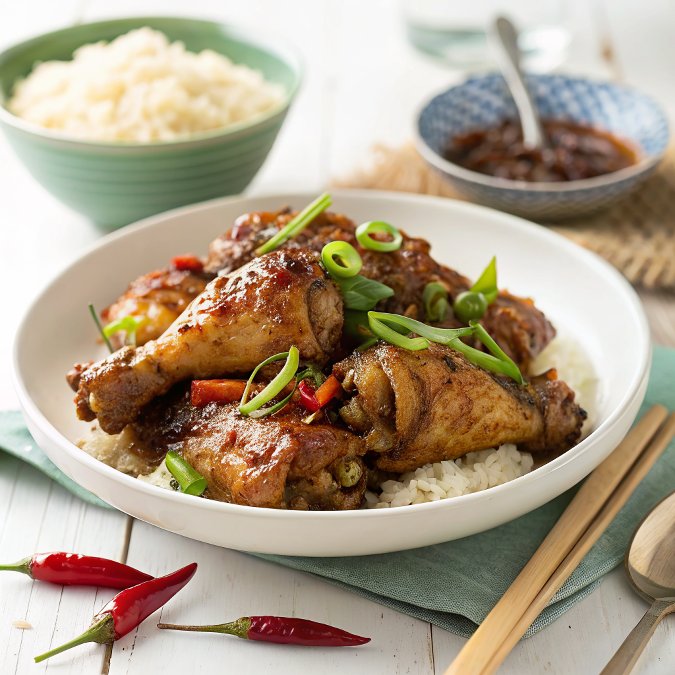 Chinese Five Spice Chicken (五香烤鸡)