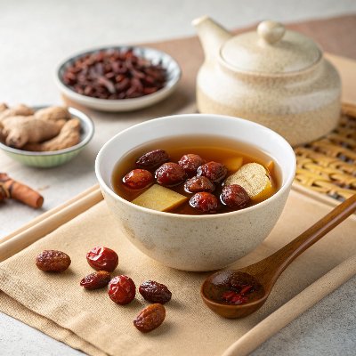Chinese Jujube Tea (红枣茶)