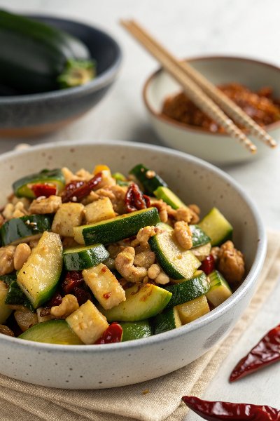 Chinese Zucchini Stir Fry