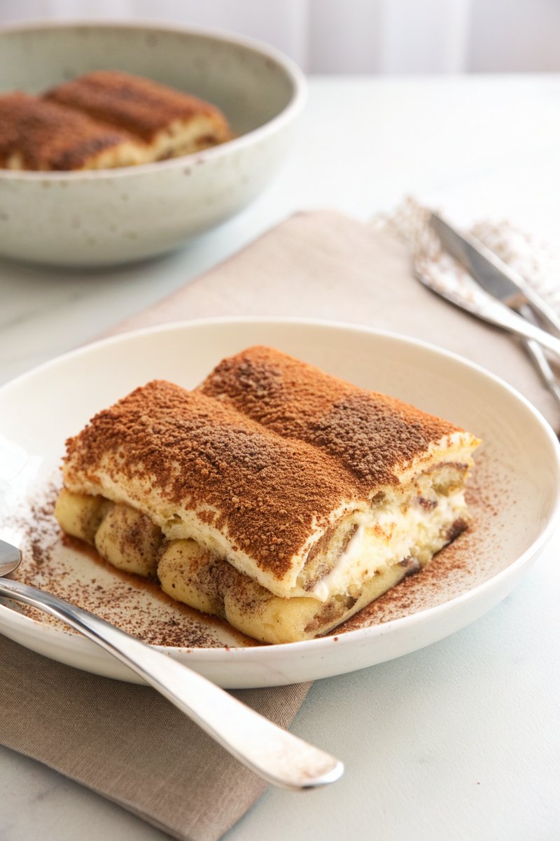 Classic Tiramisu with Zabaglione Cream
