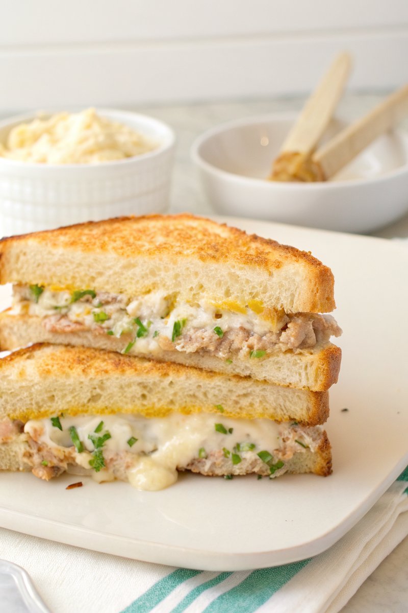 Classic Tuna Melt Sandwich