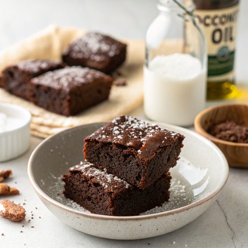 Coconut Oil Brownies