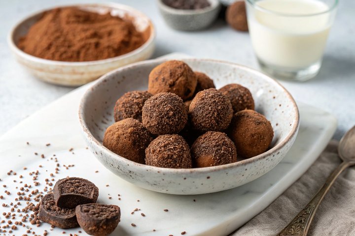 Condensed Milk Truffles