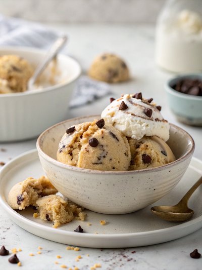 Cookie Dough Ice Cream Cake