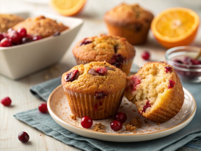 Cranberry Orange Muffins
