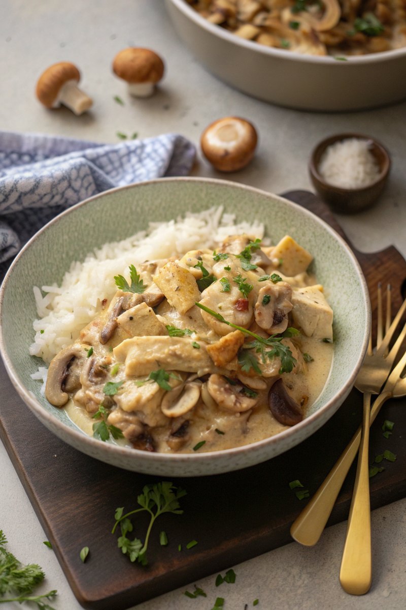 Creamy Chicken à la King