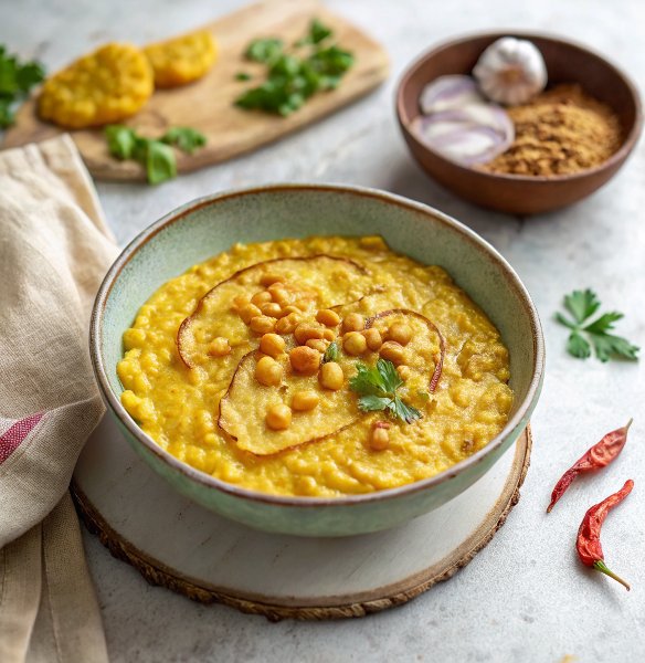 Creamy Coconut Chana Dal