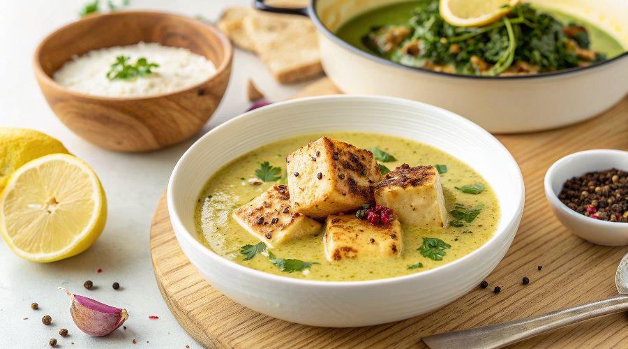 Creamy Lemon Tofu