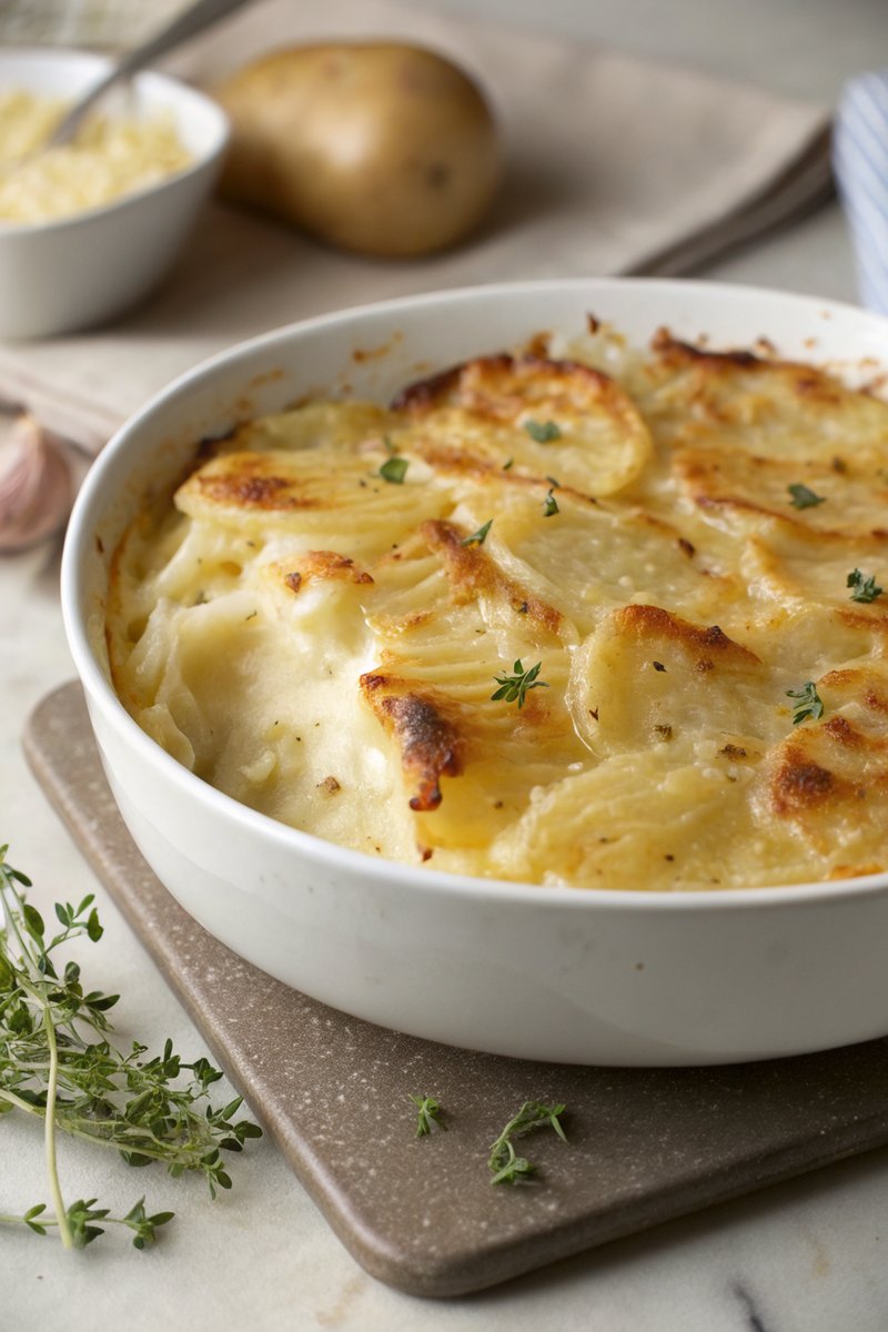 Creamy Slow-Cooked Dauphinoise Potatoes
