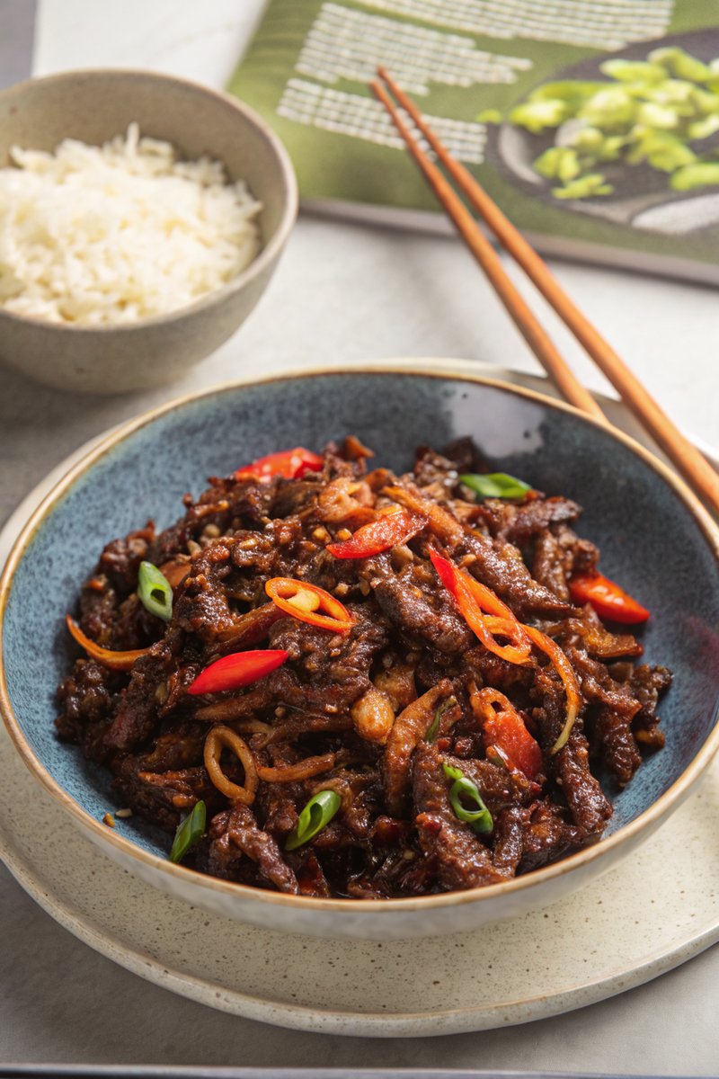 Crispy Chilli Beef Stir-Fry