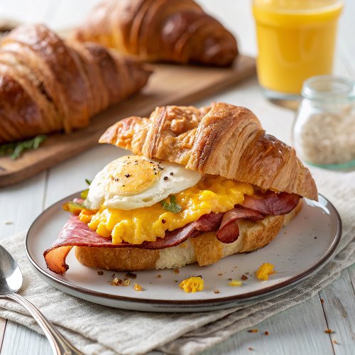 Croissant Breakfast Sandwiches