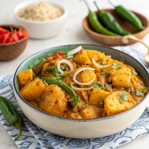 Dopiazeh Aloo (Persian Potato Curry)
