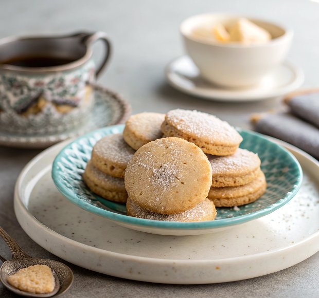 Earl Grey Icebox Cookies