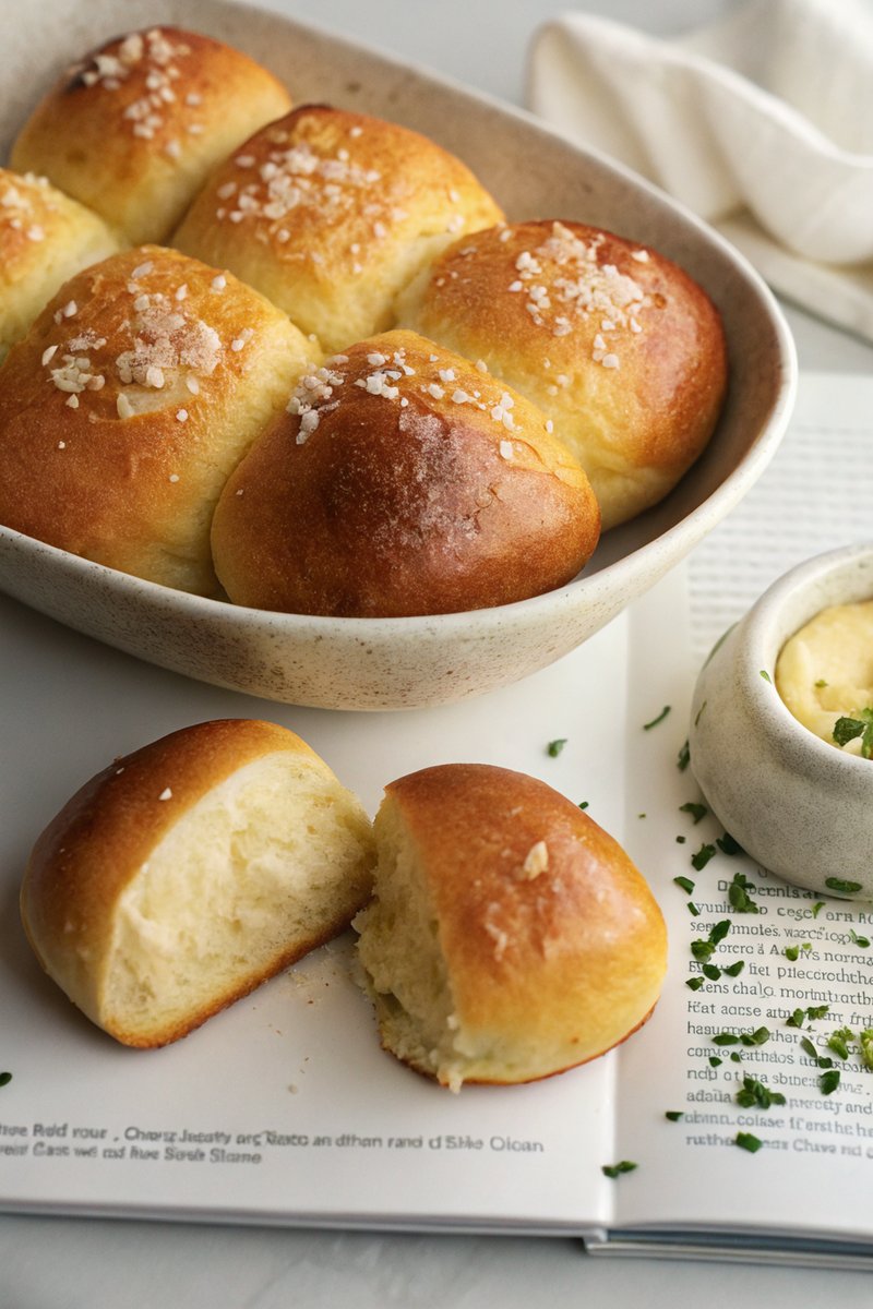 Garlic Butter Dinner Rolls