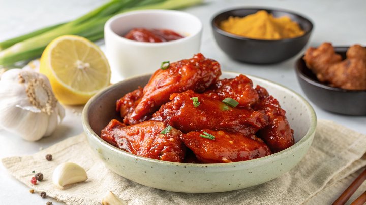 Gochujang chicken wings