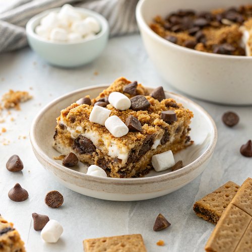 Golden Graham S'mores Bars