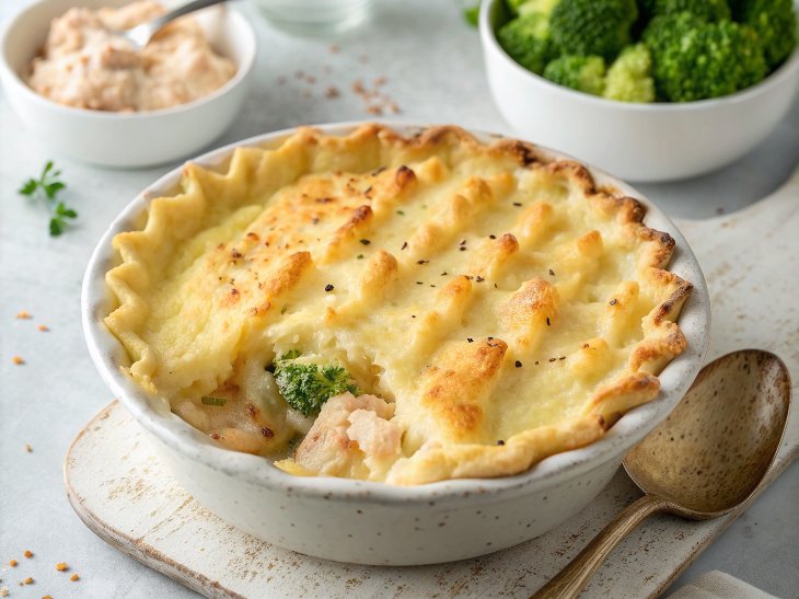 Happy fish pie