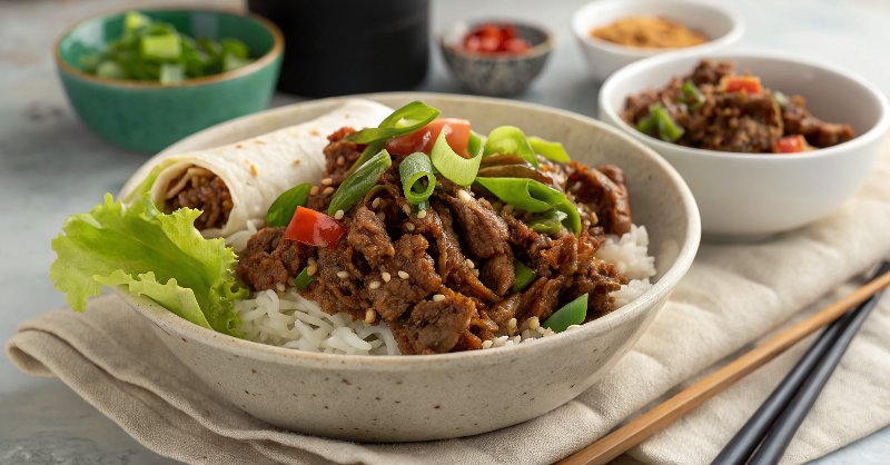 Hoisin Beef Bowls