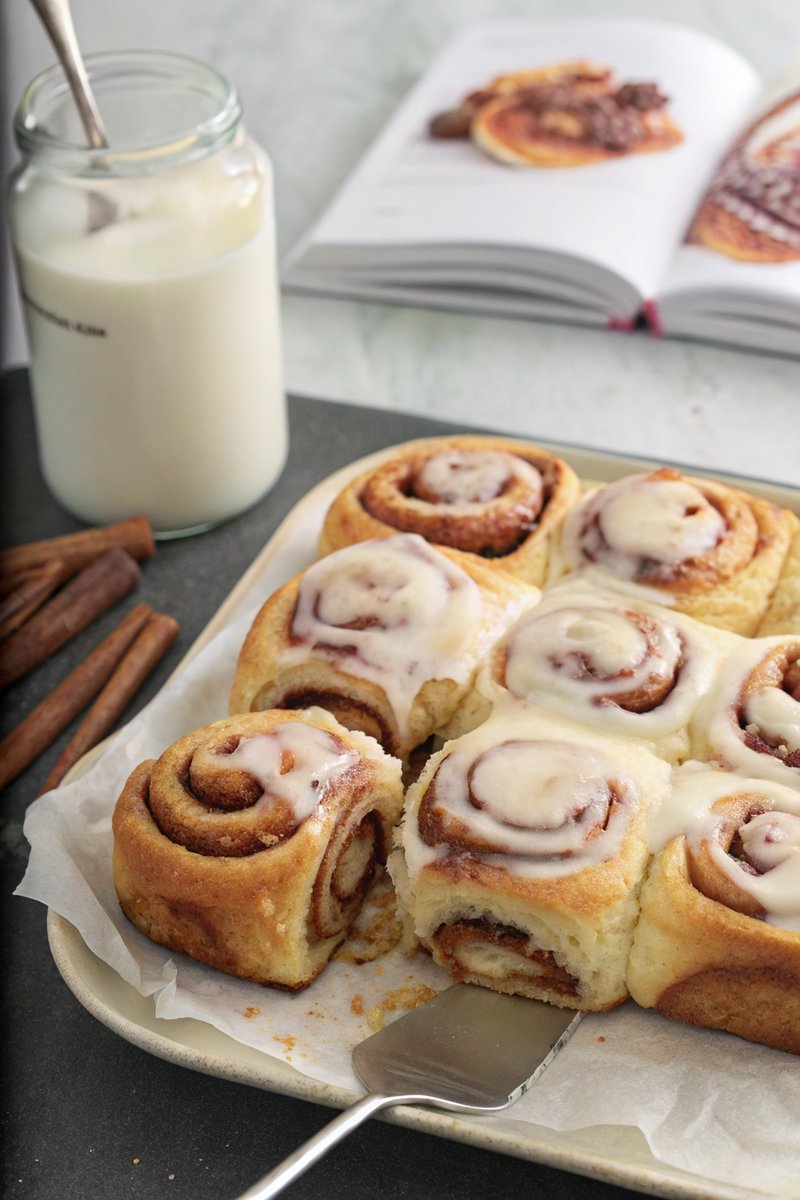 Hokkaido Milk Bread Cinnamon Rolls