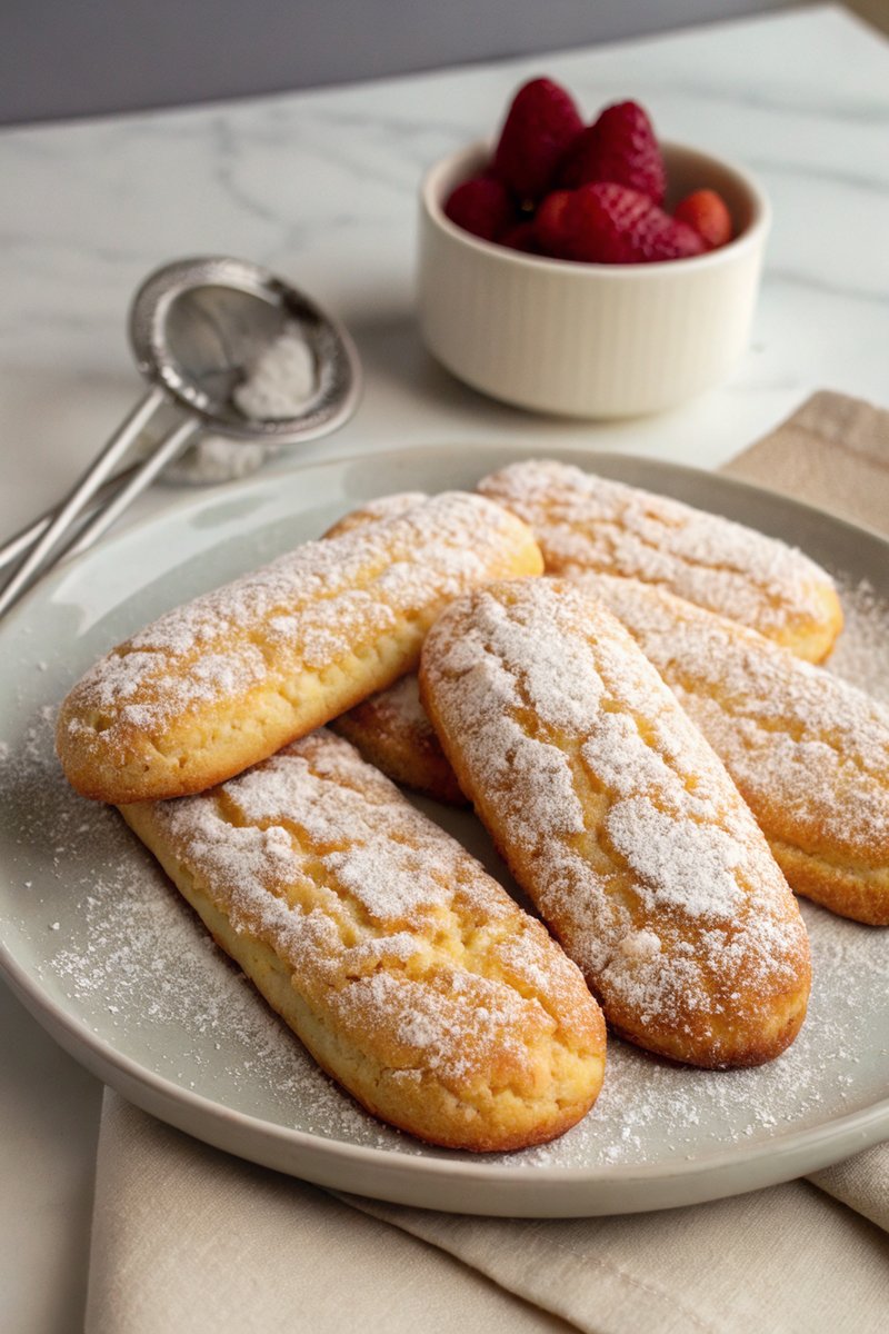 Homemade Ladyfingers