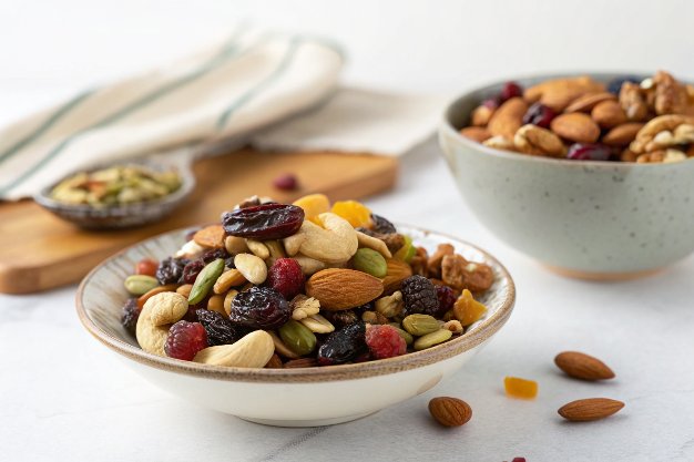 Homemade Trail Mix Recipe with Dry Fruits