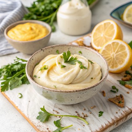 Homemade Vegan Mayonnaise