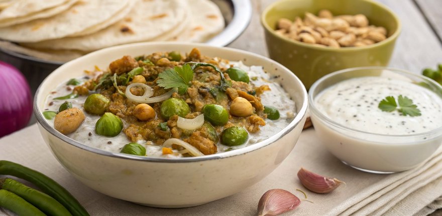 Kathiyawadi Shaak Recipe