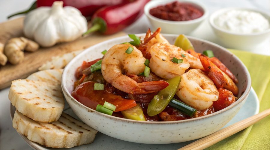 Ketchup Shrimp Stir-Fry: Bill's Mom’s Recipe