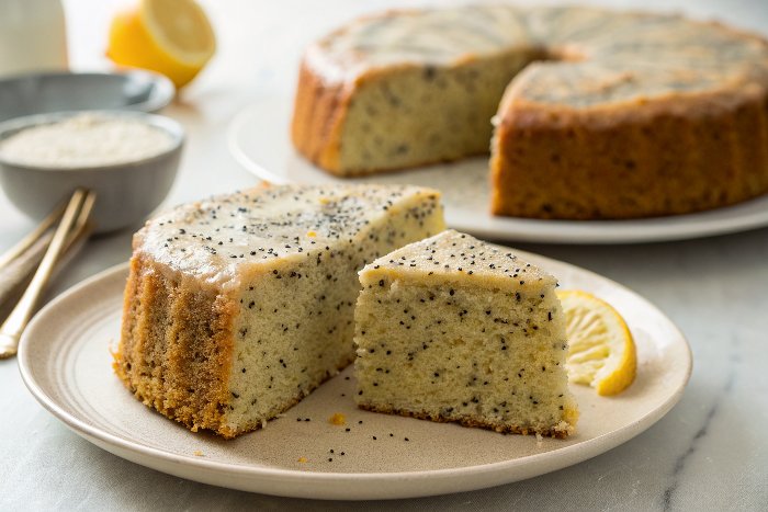 Lemon Poppy Seed Cake