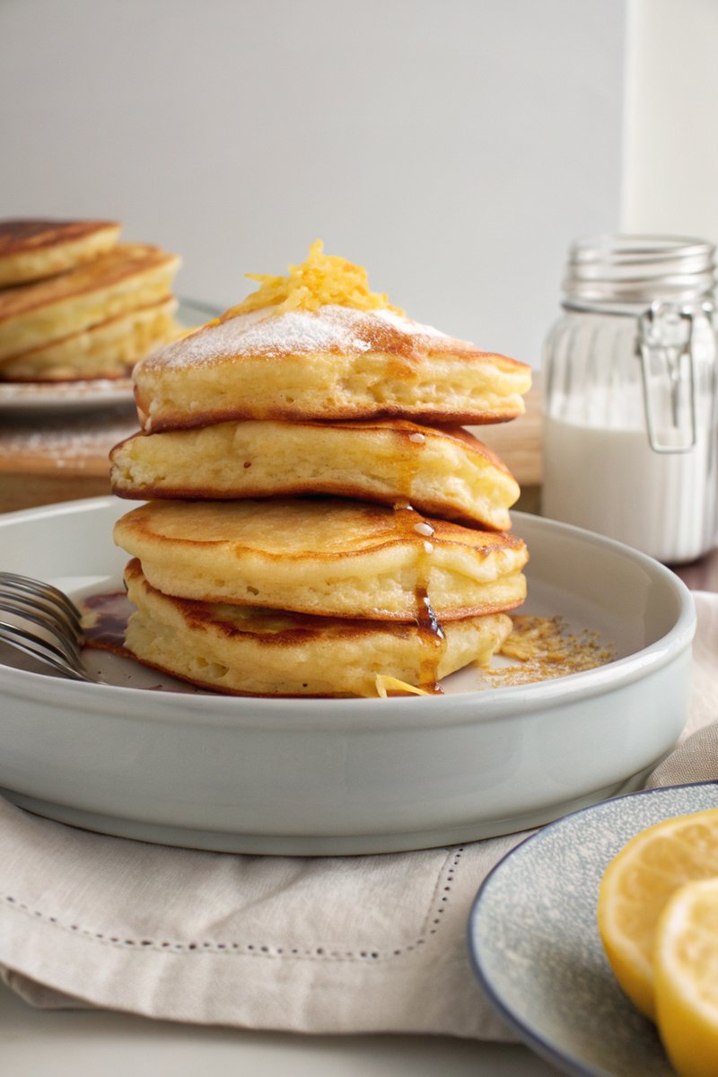 Lemon Ricotta Pancakes