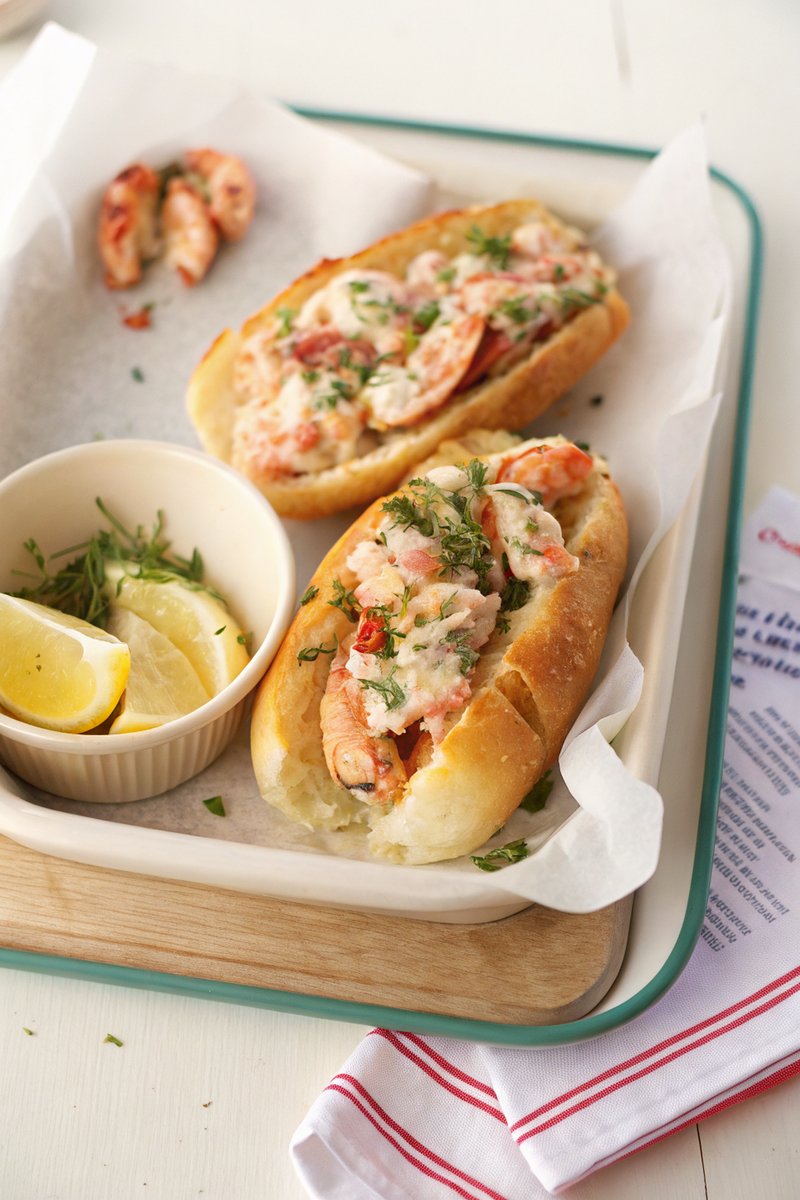 Maine-Style Lobster Rolls