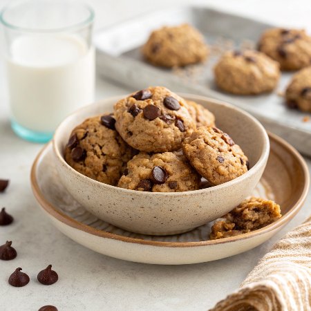 Maple Peanut Butter Chocolate Chip Oatmeal Cookies