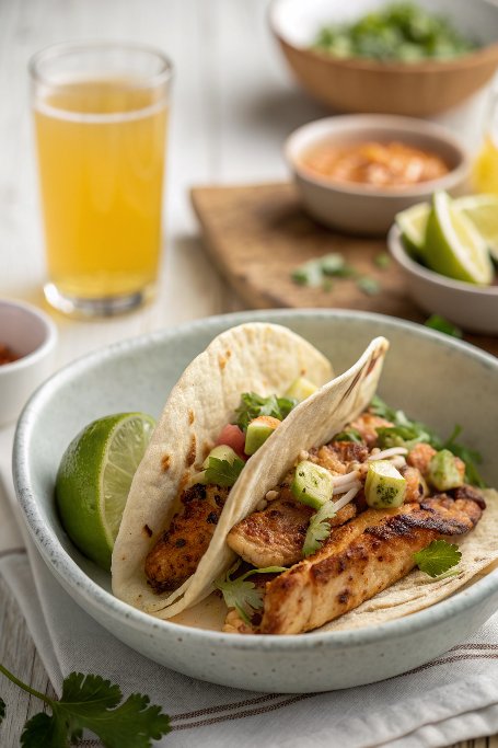 Mexican Grilled Chicken Tacos
