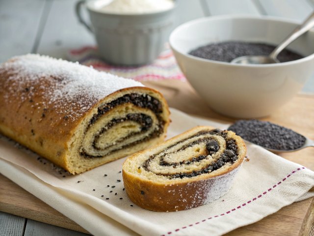Mom's Poppy Seed Roll (Roulette) Recipe