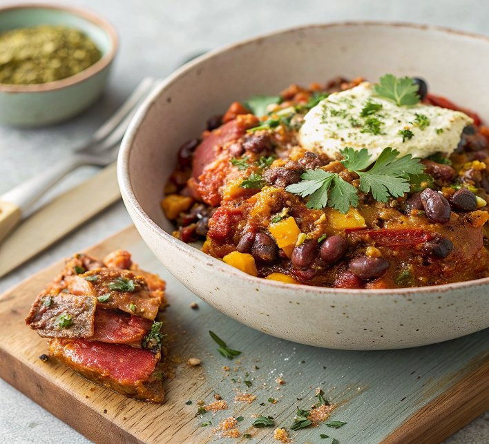 Next level veg chilli