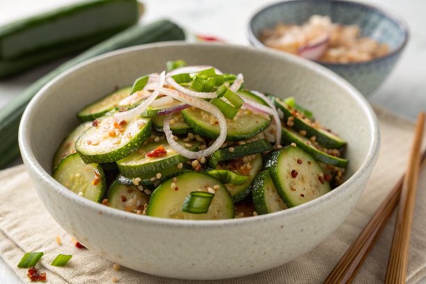 Oi Muchim (Spicy Korean Cucumber Salad)