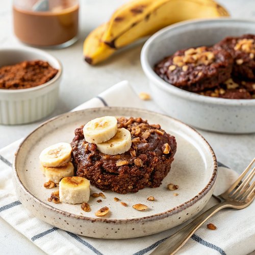 Oil Substitutes in Baking: Chocolate Baked Oats