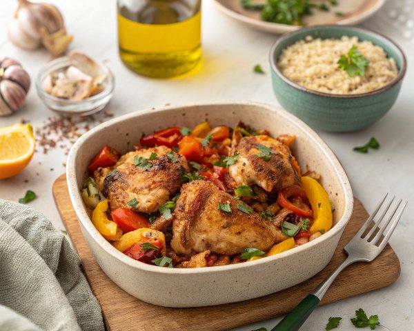One Pot Mediterranean Chicken