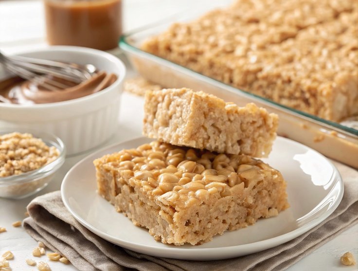 Peanut Butter Rice Krispies Treats